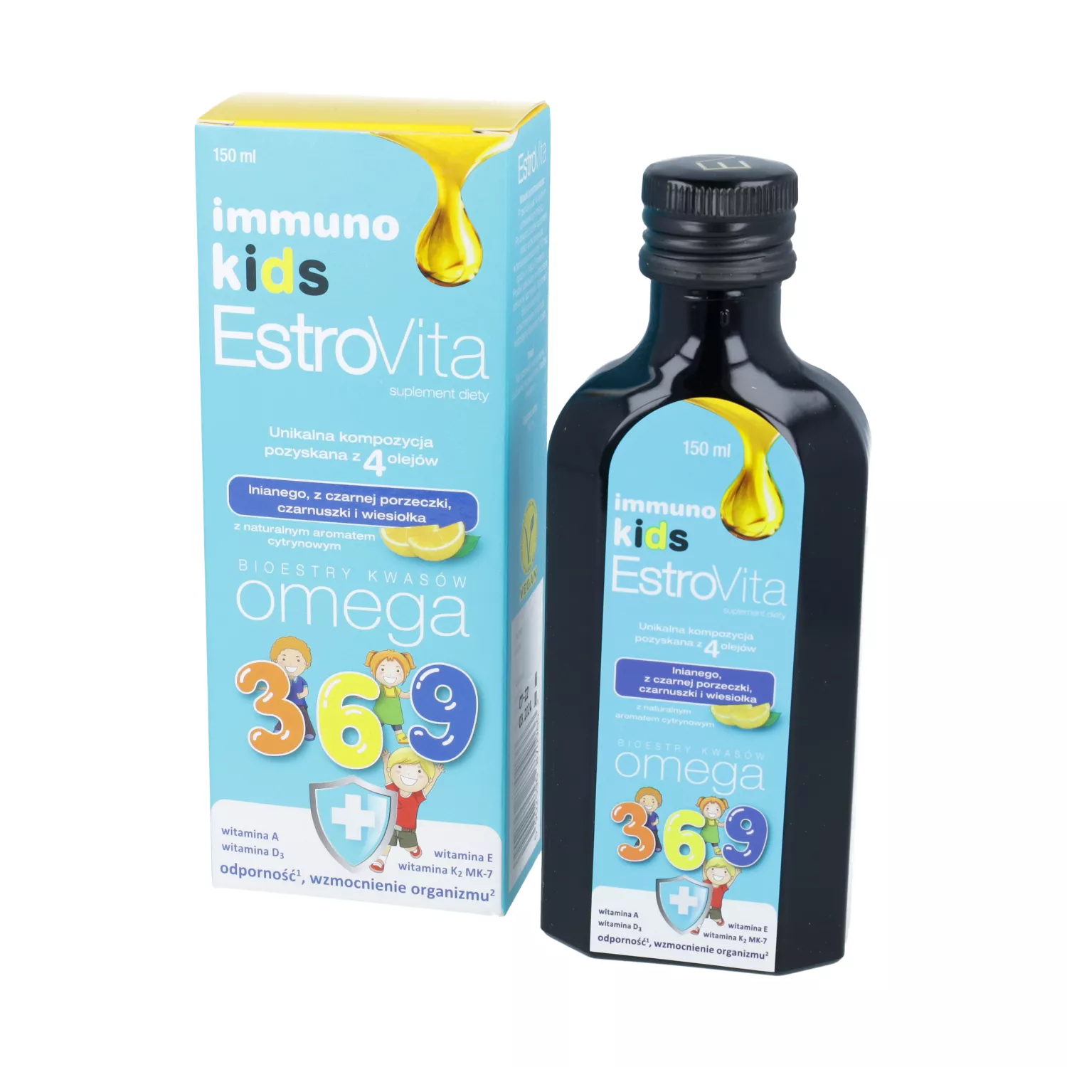 Estrovita Immuno dla dzieci - naturalny sposób na wzmocnienie odporności 